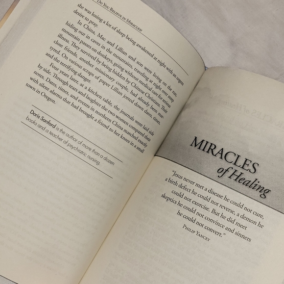 NEW "Do You Believe in Miracles - True Stories of God at Work" Hardcover Book - Picture 10 of 17
